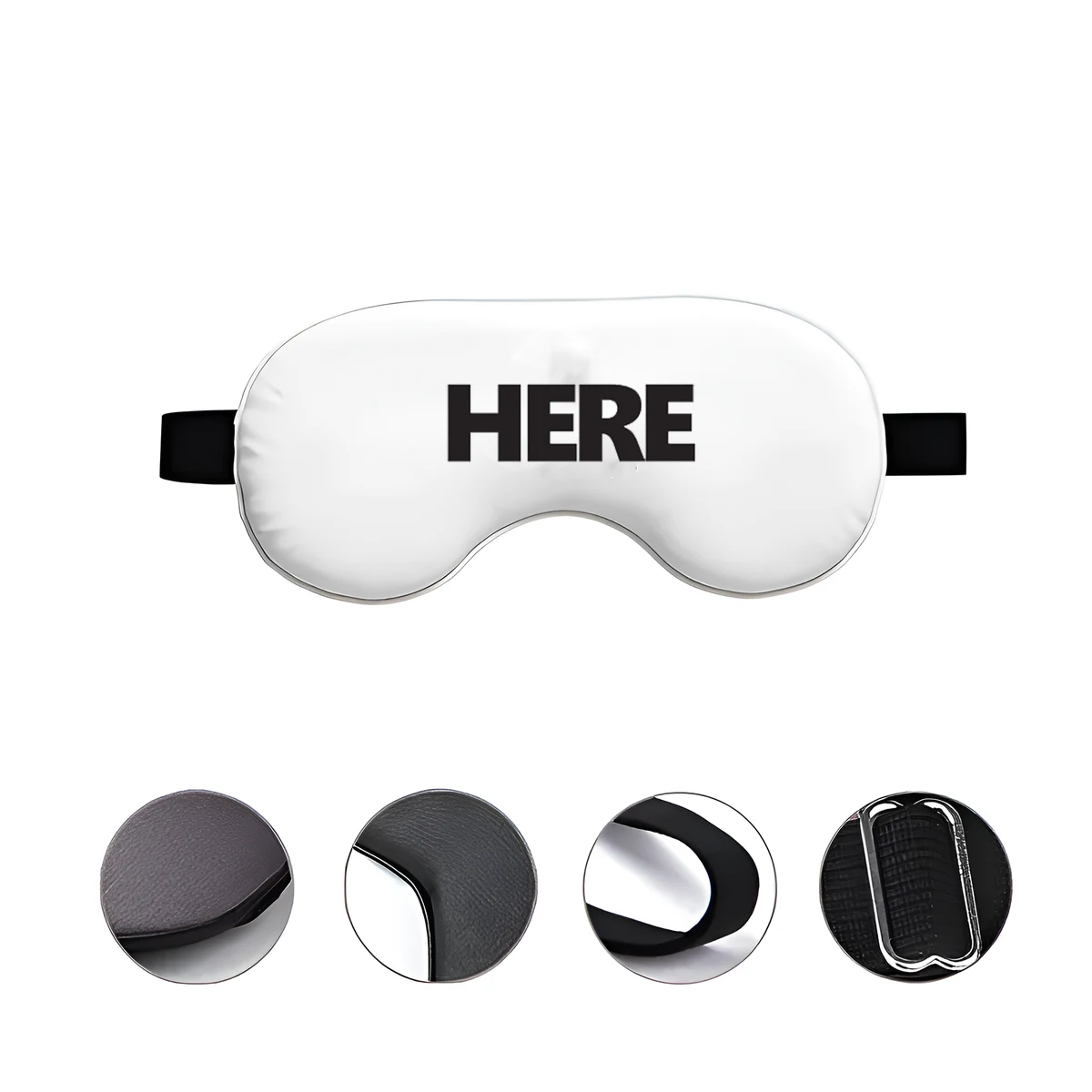 Silk-Like Fabric Blackout Eye Mask 1