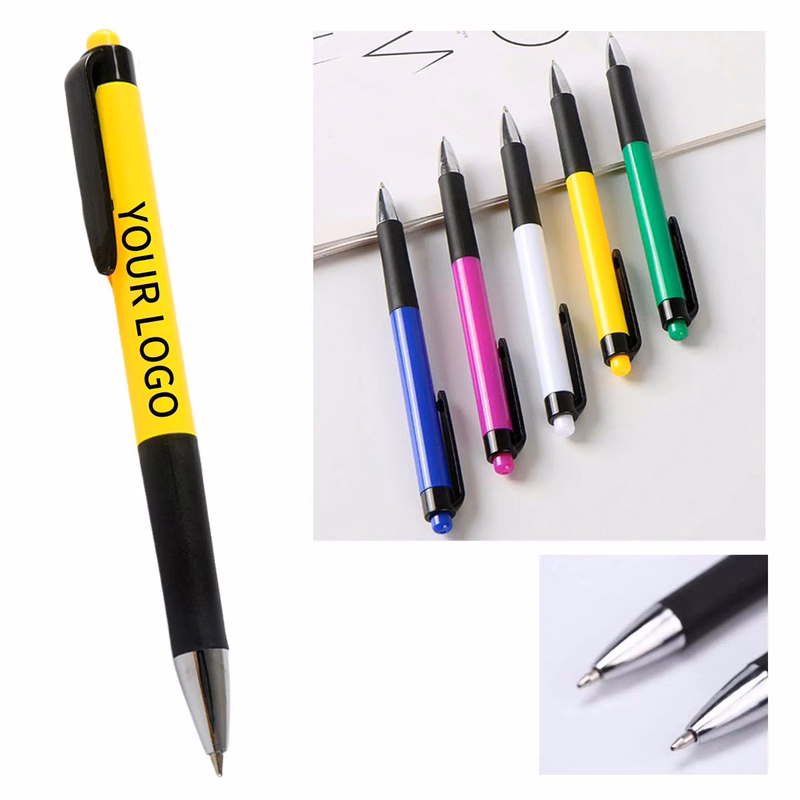 Lightweight Plunge Ballpoint Pens for Meetings
