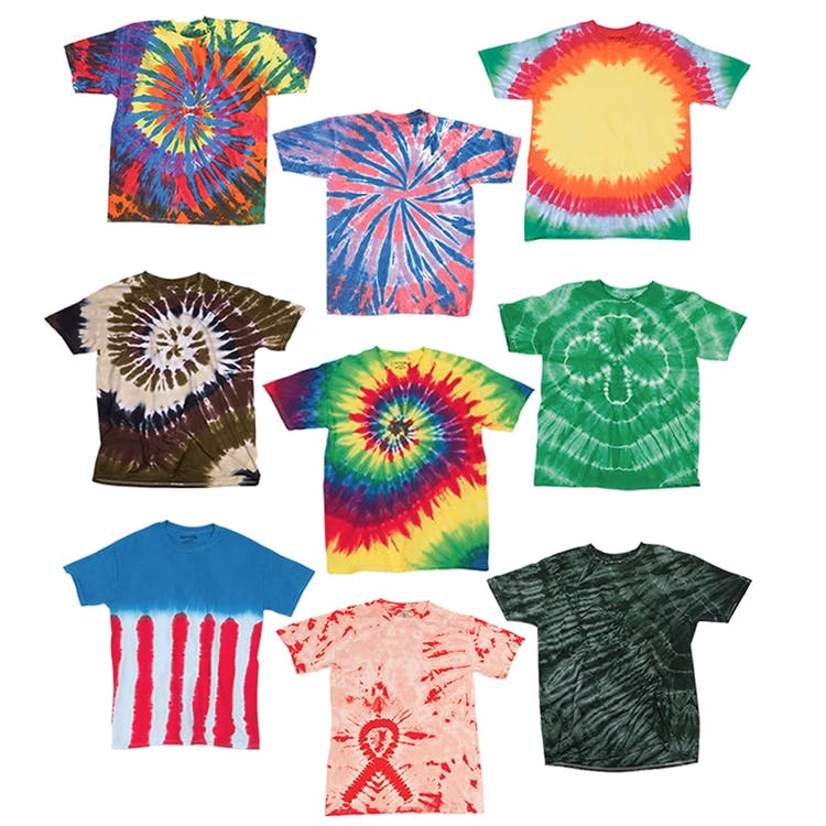 Men's Tie-Dye T-Shirts Assorted 3X