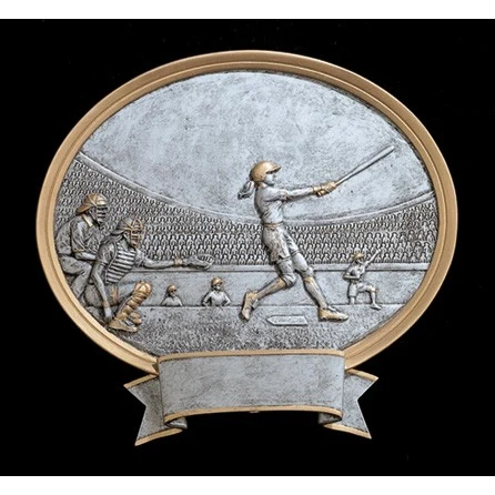 8" Softball Female Legend Plate 1