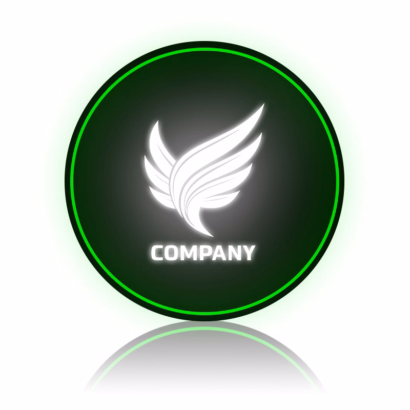 Luminous logo wireless charger