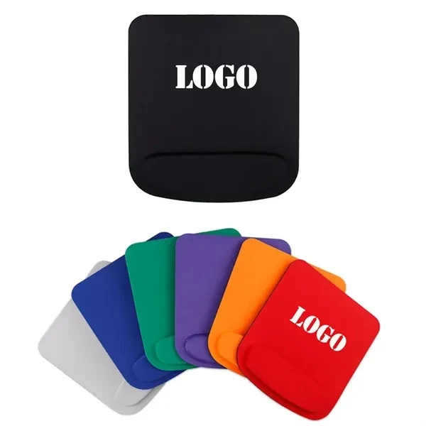 Wrist Guard Sponge Mouse Pad for Office, School and Events 1