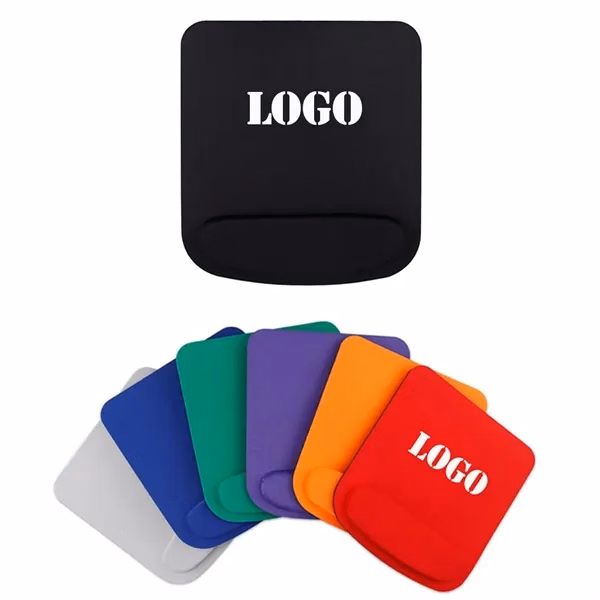 Wrist Guard Sponge Mouse Pad for Office, School and Events