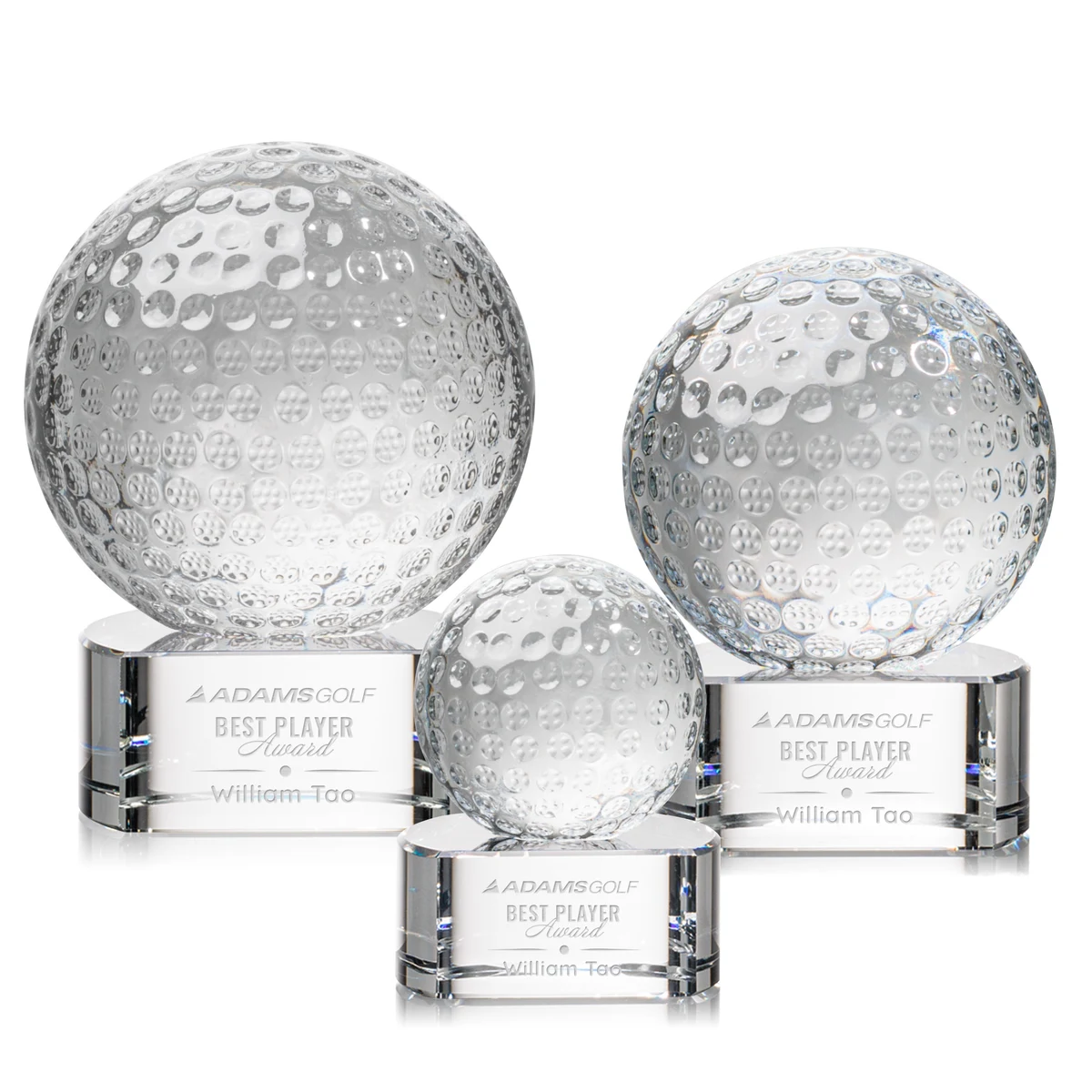 Golf Ball Award on Paragon Base 1