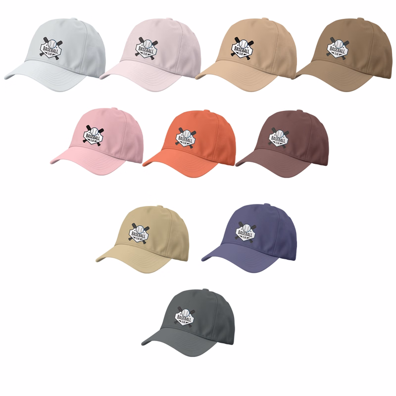 Premium Stock Organic Cotton 6-Panel Unstructured Cap w/