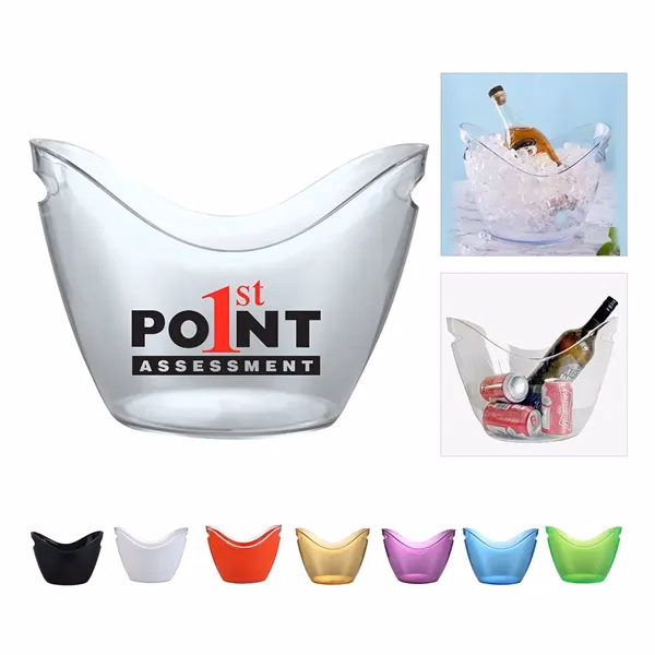 2 Gallon Plastic Beer Ice Bucket