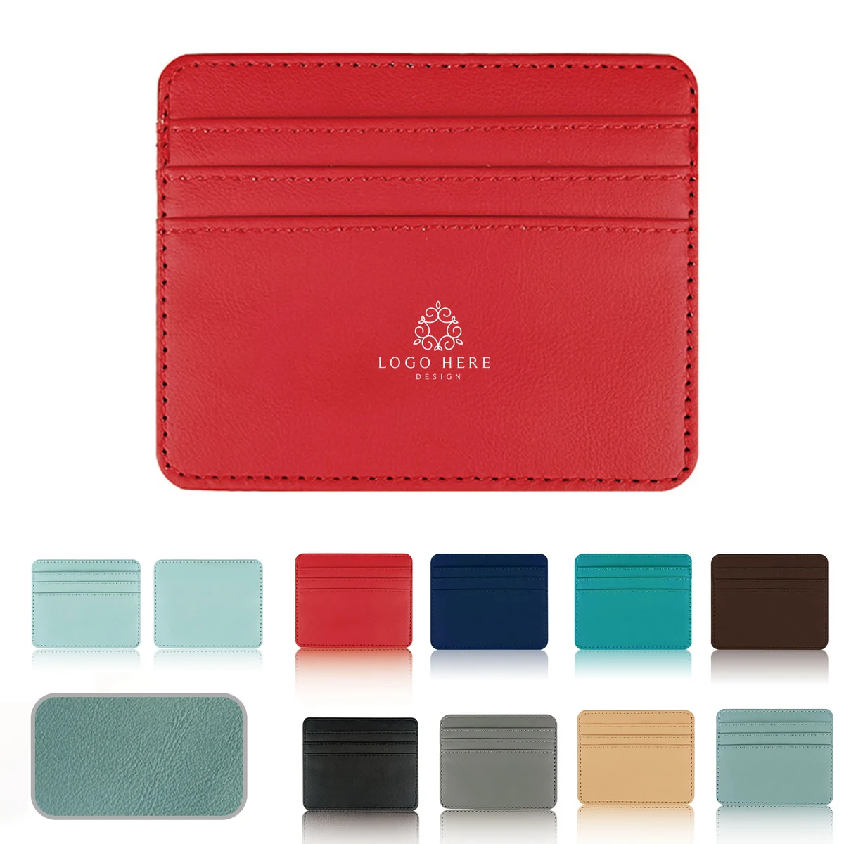 Slim Leather Cardholder for Men Women 1