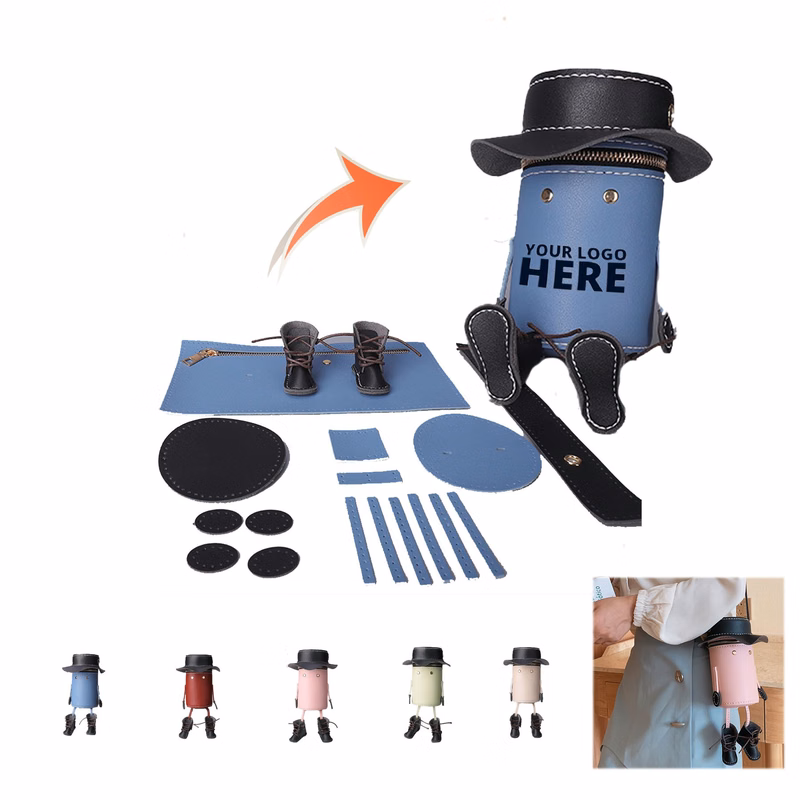 DIY PU Leather Shoulder Bag Making Set