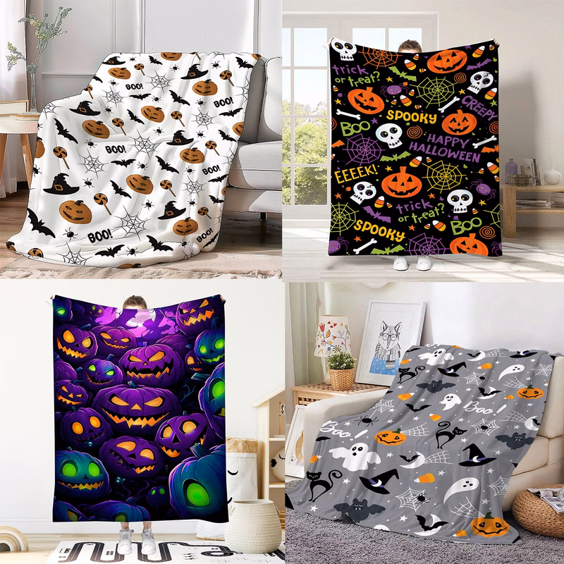Custom Full Color 39" x 59" Flannel Fleece Throw Blanket