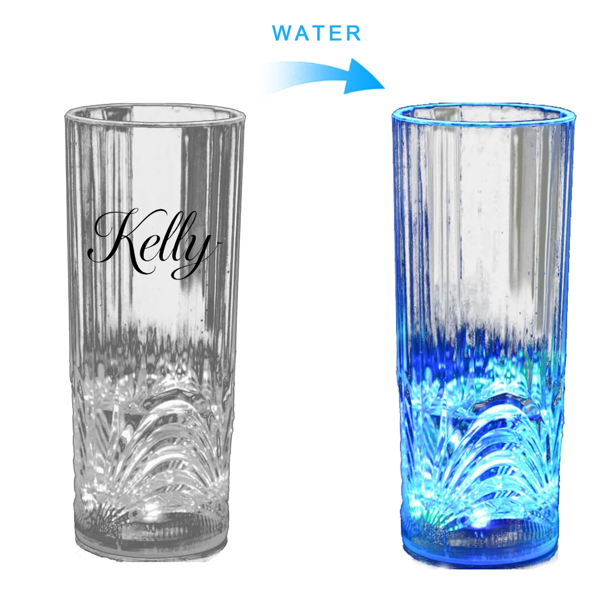 13oz Liquid Activated LED Light Up Color Changing Cup 1