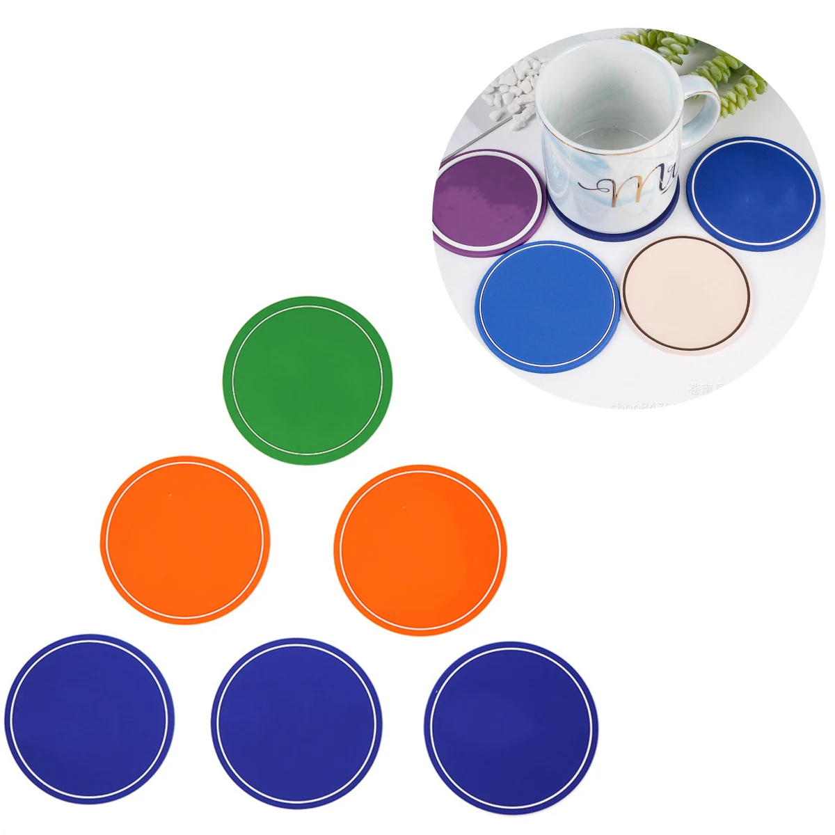 PVC Cup Coaster 1
