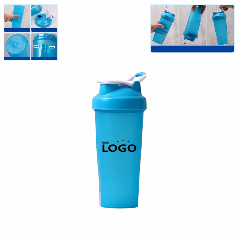 Customizable 20oz Gym Protein Shaker Cup With Shaker Ball