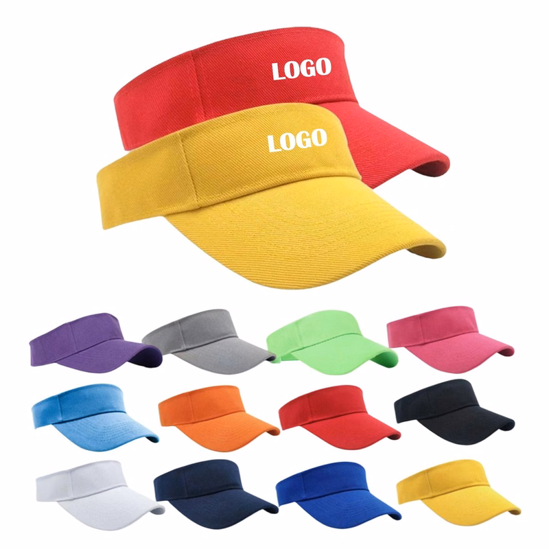 Breathable Open Crown Visor Hat