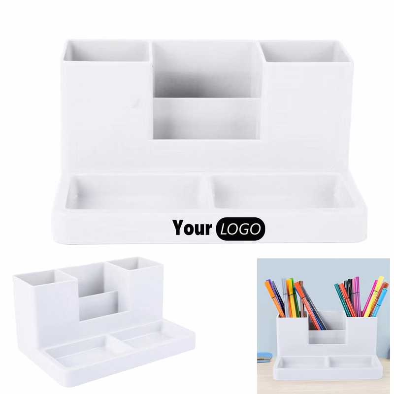 Multi Compartment Desktop Stationery Storage Caddy