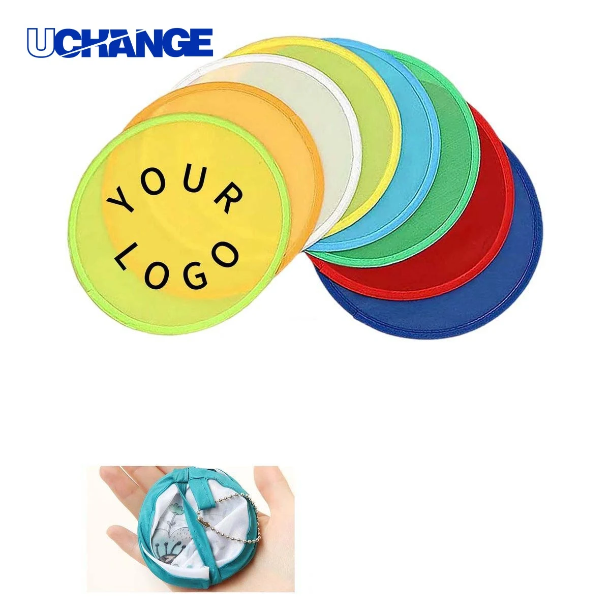 Foldable Nylon Hand Fan 1