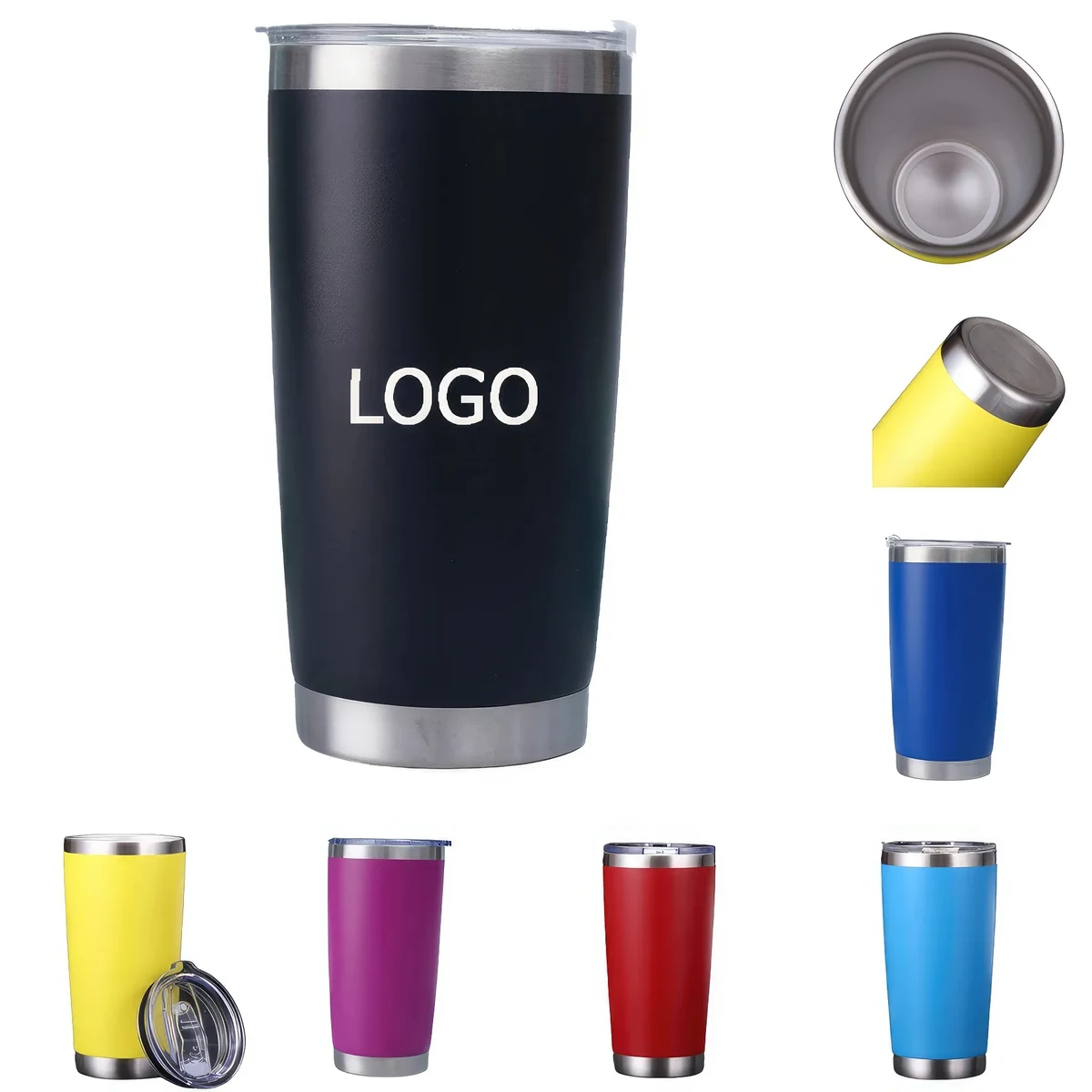 20oz Thermos Car Cup 1