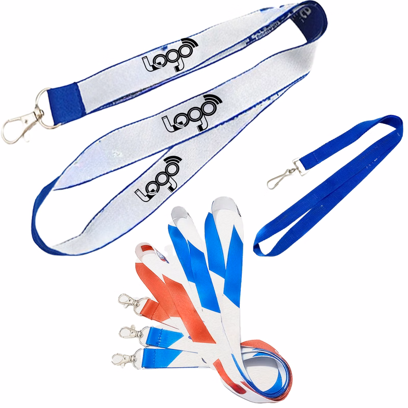 Durable ID Badge Lanyards with Metal Clasp