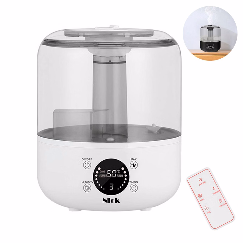 Plastic Humidifier Intelligent Remote Control Large Capacity