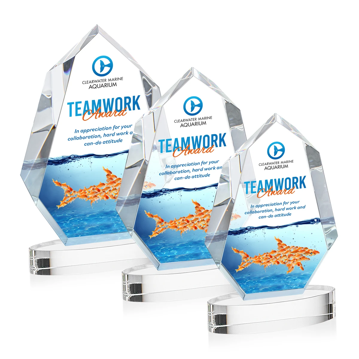 Norwood VividPrint™ Award on Alberton Base - Clear 1