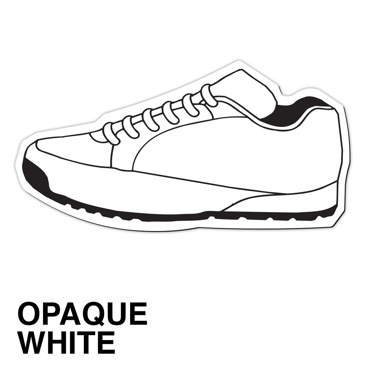 Running Shoe Magnet - Full Color 1