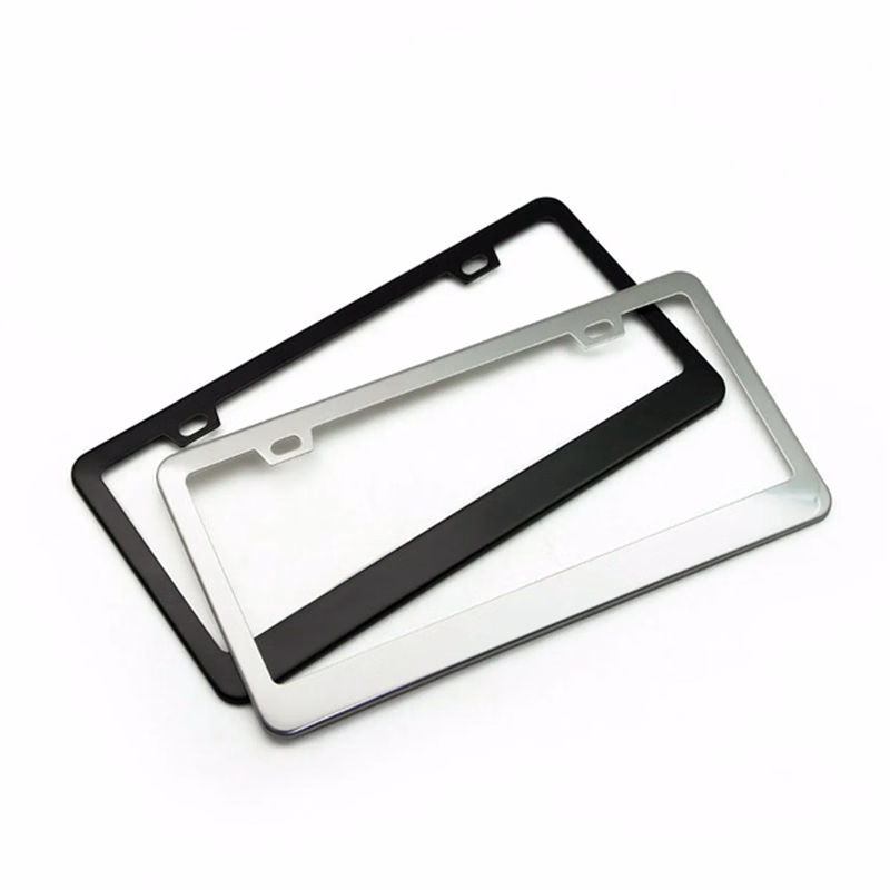 Metal Stainless Vehicle License Plate Frame Holder