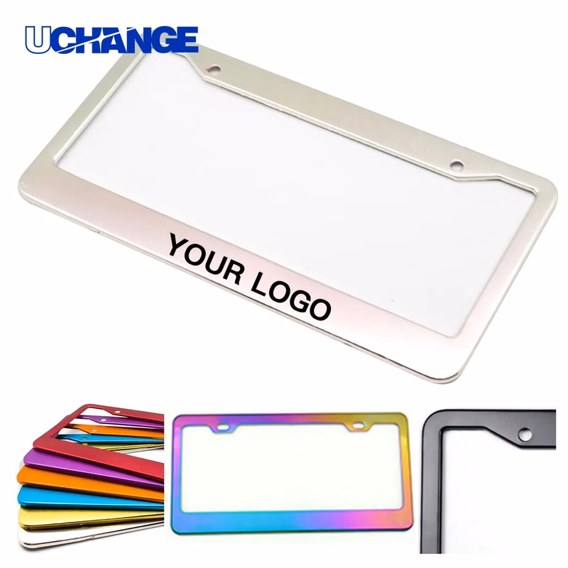 Full Color Print Vehicle Plate Frame for Promotions