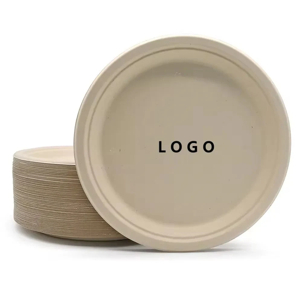 9" Eco-Friendly Paper Plate 1