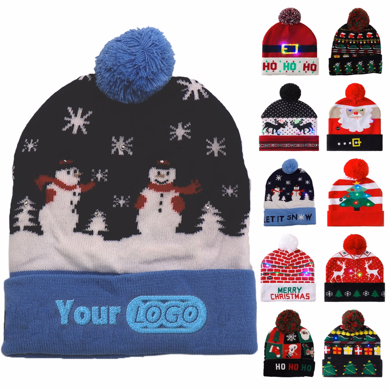 Christmas Hat With Lights