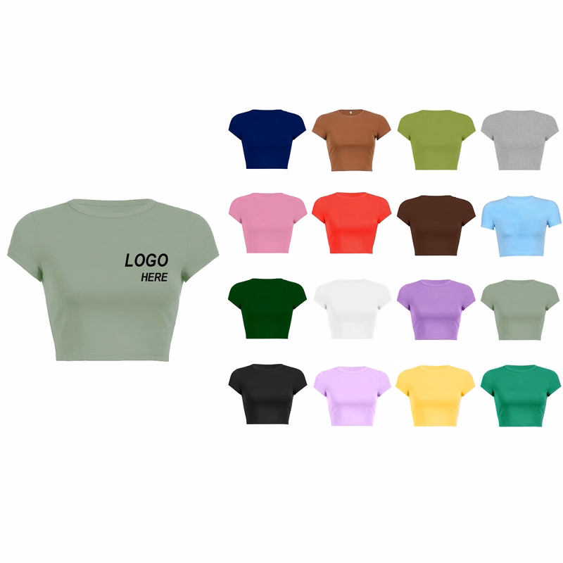 T shirt Crop Top