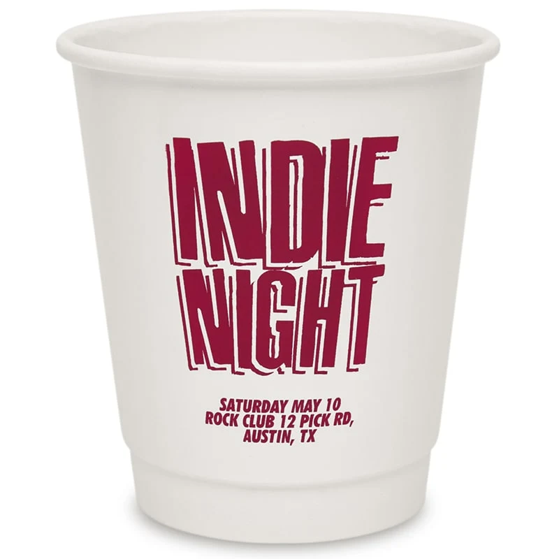 Custom 10 Oz. Double Wall Paper Hot Cups 1