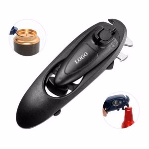 Versatile Bottle And Flip Top Cans Opener Keychain With Carabiner
