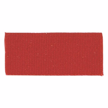 Solid Red "V" Neck Ribbon with Clip, 1 1/2" wide