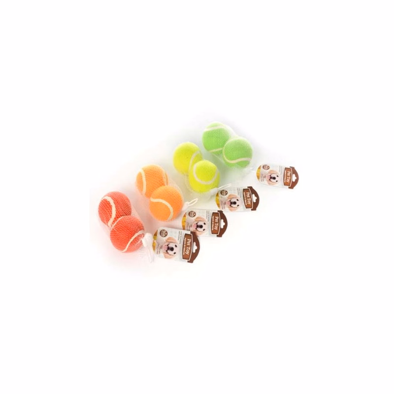Pet Toy Balls - Assorted 2 Pack