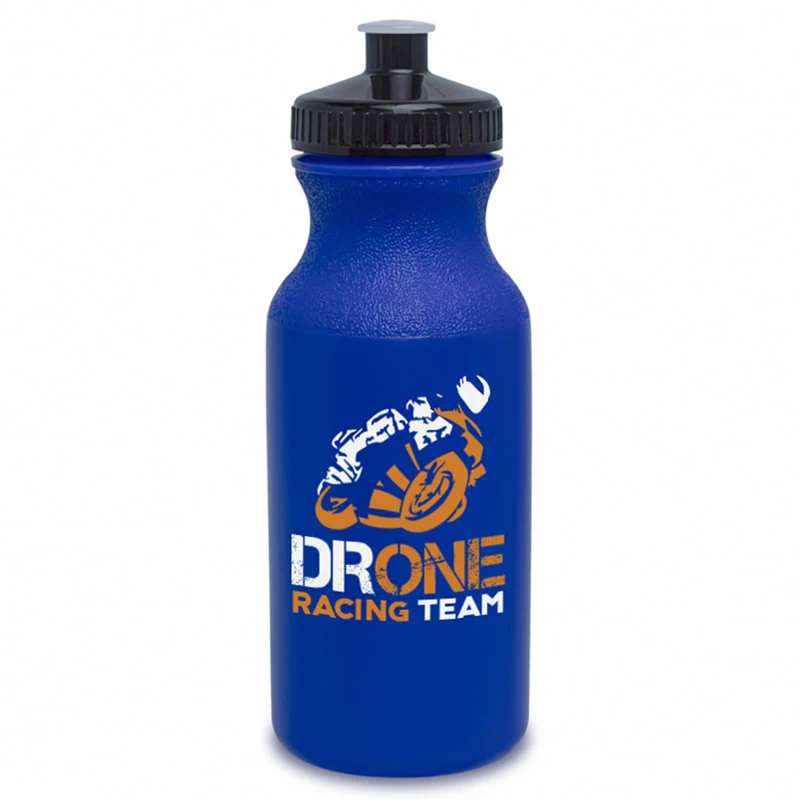 20 Oz Push Cap Sports Water Bottles 1