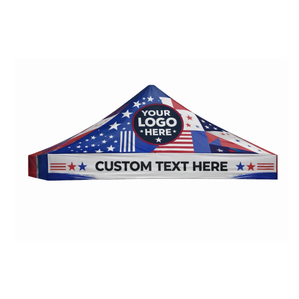 Tent Top Fabric Replacement 10x10 Full Graphics 1