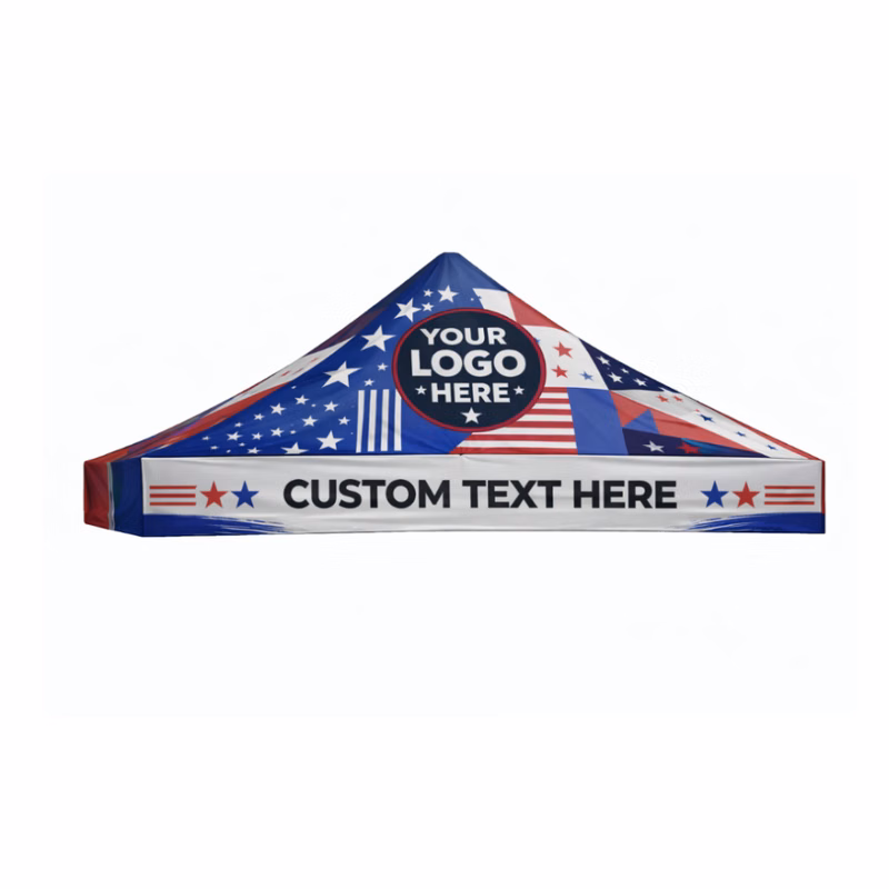 Tent Top Fabric Replacement 10x10 Full Graphics