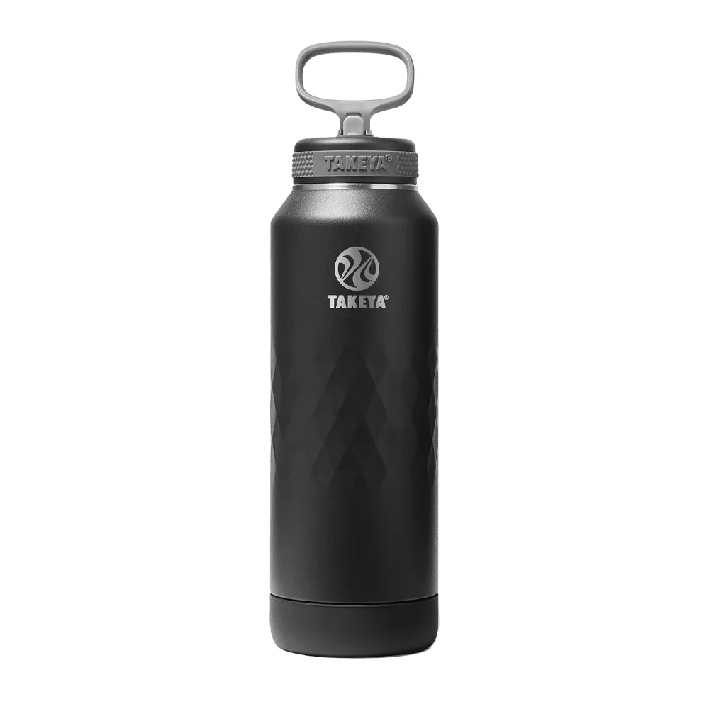 Takeya 40 oz Sport Water Bottle with Straw Lid 1