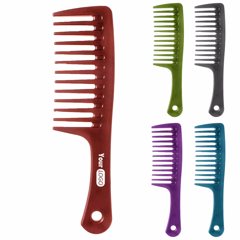 Plastic Wide Tooth Detangling Comb