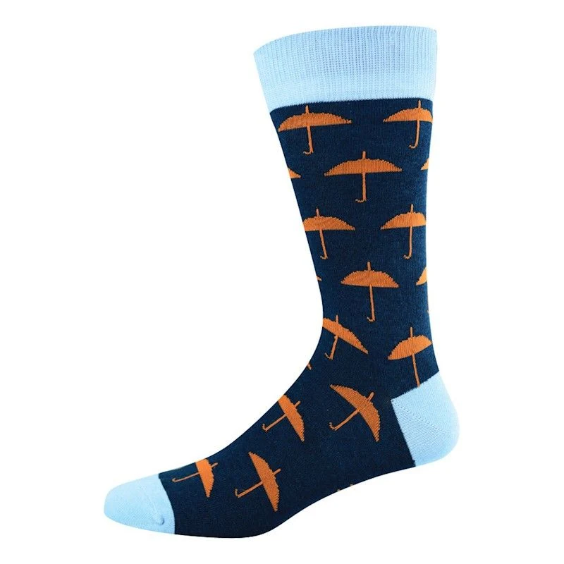 Bamtton™ Premium Custom Jacquard design BAMBOO Dress socks 1