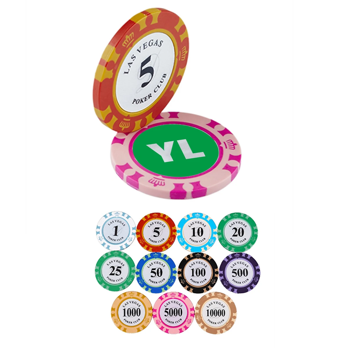 Practical Nash Clay Poker Chips 1