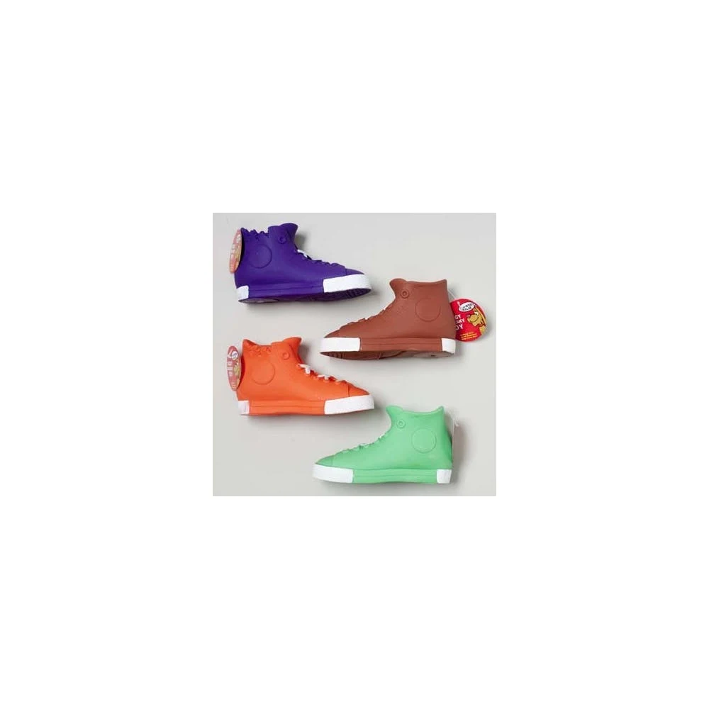 Vinyl Dog Toys - Sneaker Shapes Assorted Colors 1
