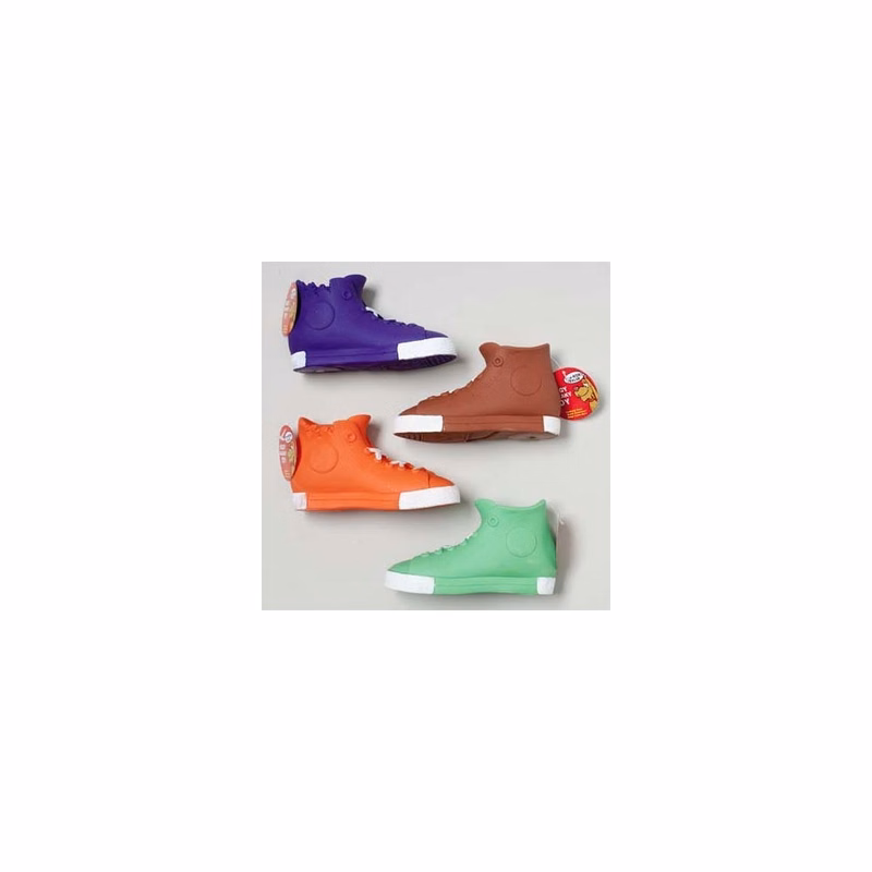 Vinyl Dog Toys - Sneaker Shapes Assorted Colors