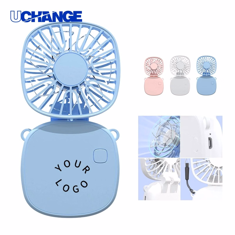 Lightweight Foldable Neck Fan with Adjustable Speeds Wearable Device