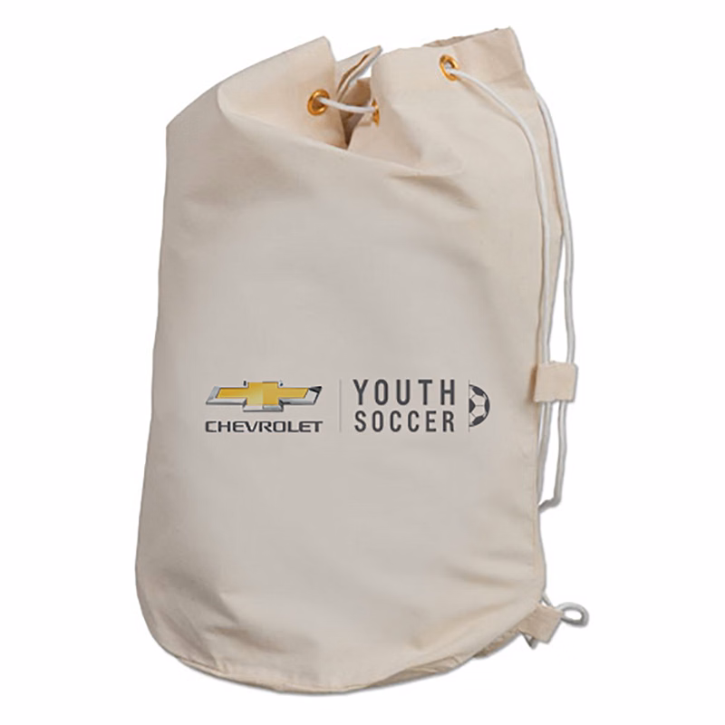 Cotton Drawstring Barrel Bag