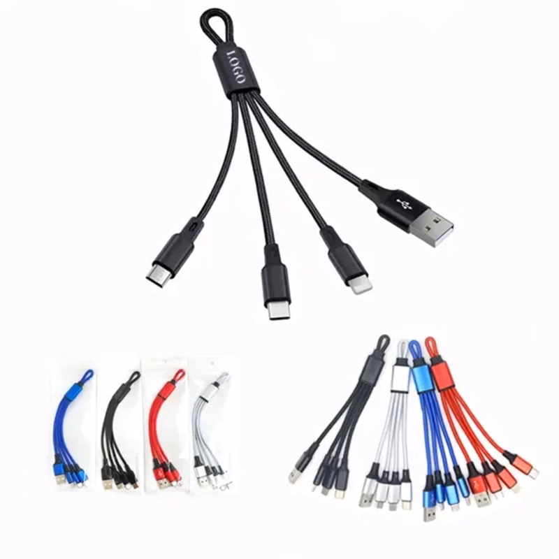 Promotion 3-in-1 Keychain Data Cable