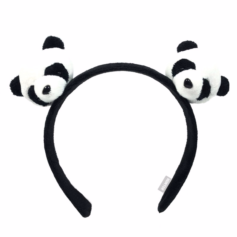 Cute panda doll handband Skincare headwear