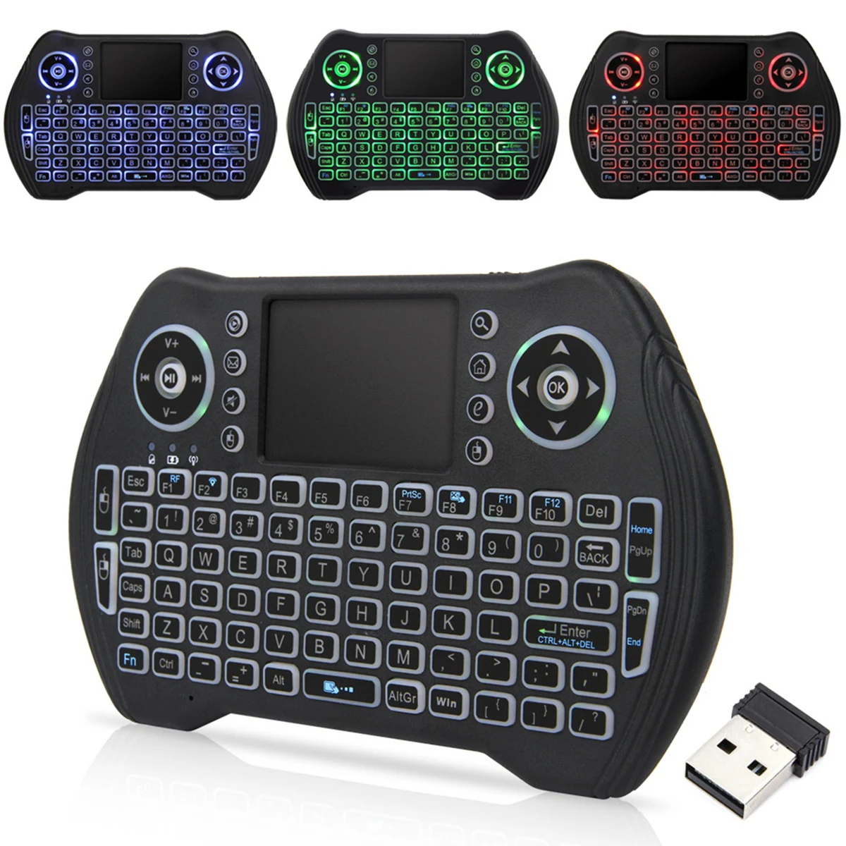 2.4Ghz Wireless Keyboard Remote Control 1