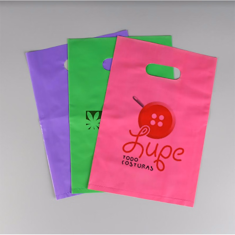 Recyclable Reinforced Handle Plastic Bag