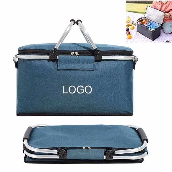 Foldable Insulation Picnic Bag Cooler Storage