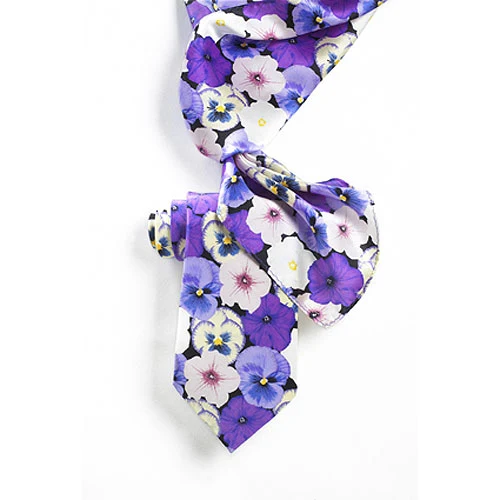 Custom Logo Silk Wet Dye Scarf - 21"x21" 1